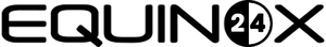 Equinox 24 logo with black text on a white background